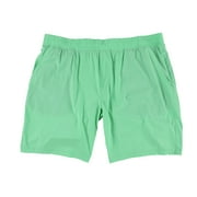 Rhone Mens 9 Inch Mako Casual Walking Shorts, Green, XX-Large