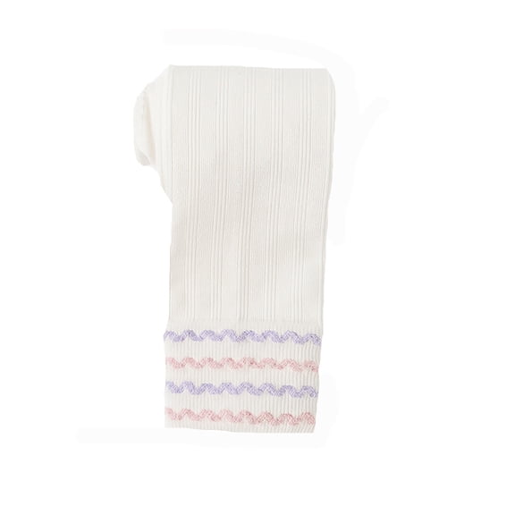 Rhoudy Pants For Girls Slim Leg Kids Toddler Baby Winter Ninth Pants Warm Thick Leggings Clothes Fashion Basic Slacks White 9-12 Years