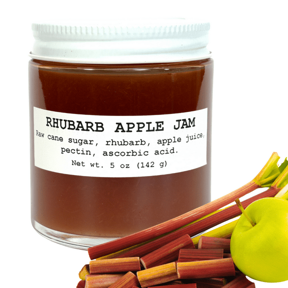 Rhubarb Apple Jam, 5 oz (142 g)