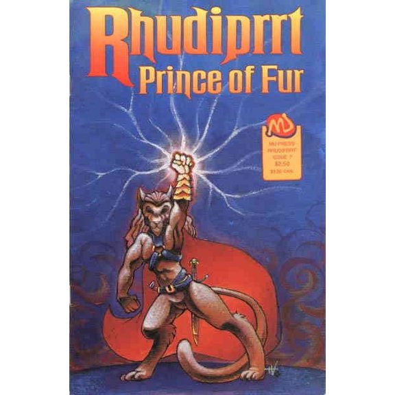 Rhudiprrt, Prince of Fur #7 VF ; MU Comic Book