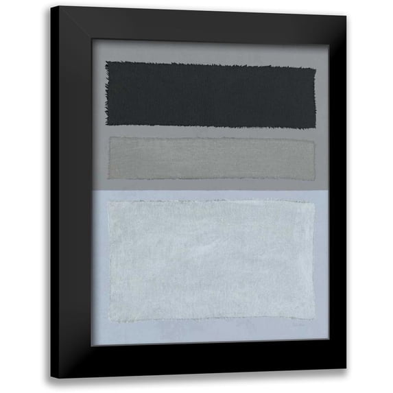 Rhue, Piper 12x14 Black Modern Framed Museum Art Print Titled - Painted Weaving II FB