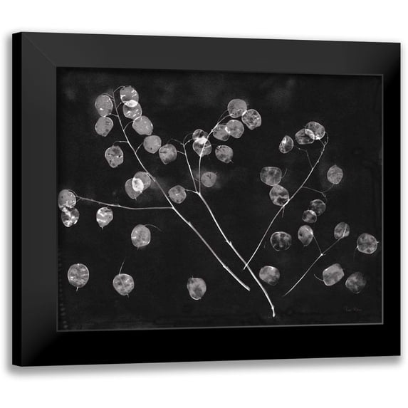 Rhue, Piper 14x12 Black Modern Framed Museum Art Print Titled - Nature by the Lake Honesty Black Crop