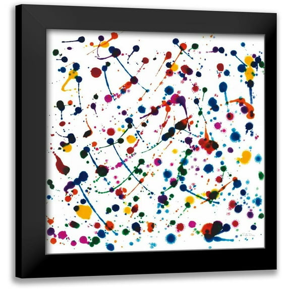 Rhue, Piper 15x15 Black Modern Framed Museum Art Print Titled - Party Lights