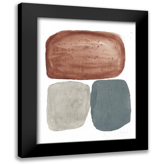 Rhue, Piper 15x18 Black Modern Framed Museum Art Print Titled - Dark Graystone