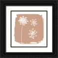 thumbnail image 1 of Rhue, Piper 20x20 Black Ornate Wood Framed with Double Matting Museum Art Print Titled - Nature by the Lake Flowers III Neutral, 1 of 4