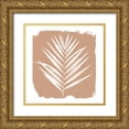 thumbnail image 1 of Rhue, Piper 20x20 Gold Ornate Wood Framed with Double Matting Museum Art Print Titled - Nature by the Lake Frond III Sq Natural, 1 of 4