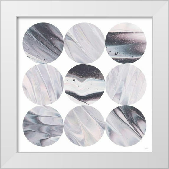 Rhue, Piper 20x20 White Modern Wood Framed Museum Art Print Titled - Dark Matter III