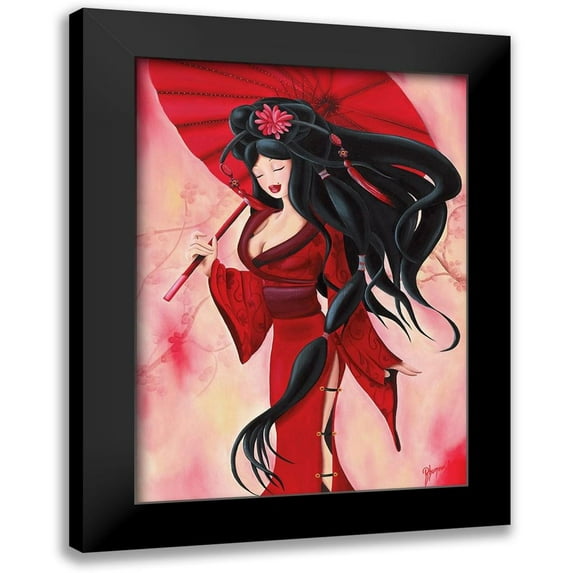 Rhumeur, Aurelie 18x24 Black Modern Framed Museum Art Print Titled - Lilou San