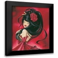thumbnail image 1 of Rhumeur, Aurelie 20x24 Black Modern Framed Museum Art Print Titled - Preciously Lilou, 1 of 5