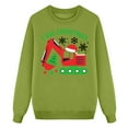 thumbnail image 1 of Rhuody Boy Fall Sweatshirts Kids Christmas Sweatshirt Xmas Santa Dinosaur Graphic Shirt Long Sleeve Pullover Outfit Tops Comfortable Tops Green 8-10 Years, 1 of 3