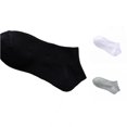 thumbnail image 1 of Rhuody Boys Girls Socks Kids Breathable Short For Sports School Daily Wear Soft Comfortable Ankle Socks Black, 1 of 6
