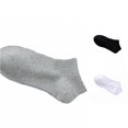 thumbnail image 1 of Rhuody Boys Girls Socks Kids Breathable Short For Sports School Daily Wear Soft Comfortable Ankle Socks Grey, 1 of 6