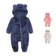 thumbnail image 1 of Rhuody Coats For Girls 9-12 Months Winter Long Sleeve Outerwear Cartoon Pattern Jacket Basic Playsuit, 1 of 4