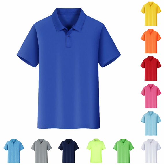 Rhuody Cute Tops For Women Short Sleeve Summer Work Shirts Button Down Solid Color Lapel Blouse Soft Women Clothing Blue