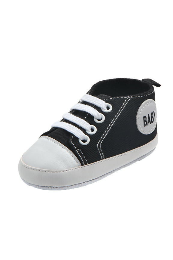 Girls Shoes Sports The First Prewalker Colour Floor solid Barefoot Boys Kids Comfortable Shoes 0-3 Months Black