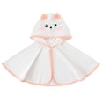 thumbnail image 1 of Rhuody Girls Summer Romper Round Neck Long Sleeve Baby Boys Girls Sun Protective Cape Full Zip Upf 50+ Clothing Outdoors Breathable Cape Adorable Playsuit Pink 1-3 Years, 1 of 3