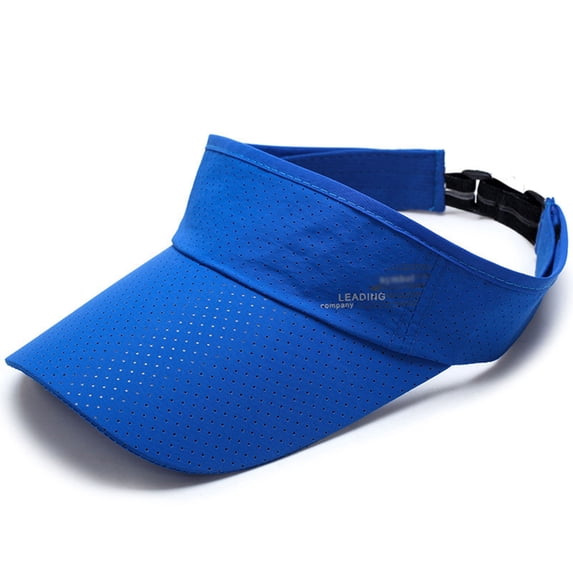 Rhuody Hat Summer Outdoor Sun Cap With Breathable Design For Leisure Activities Adjustable Visors Versatile Accessories Sky Blue