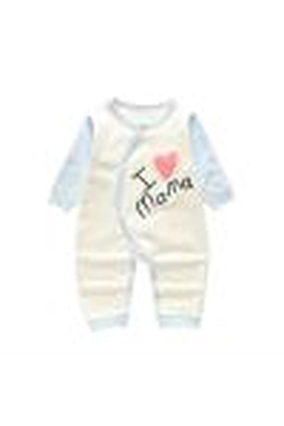 Onesies Boy 0-3 Months Solid Color Crew Neck Rompers Footless Zipper Short Sleeve Sleeper Jumpsuit Durable Relax Fit Clothings Dark Blue