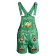 thumbnail image 1 of Rhuody Teen Onesie For Boys 10-11 Years Winter Jumpsuit Long Sleeve Crewneck Romper Cartoon Prints Bodysuit Soft Clothing Green, 1 of 4