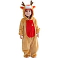 thumbnail image 1 of Rhuody Toddler Halloween Coatumes 2-3 Years Baby Girls Bodysuits Winter Warm Hallowmas Christmas Outfit Soft Comfortable Infant Romper Jumpsuit For Daily Wear Trend Playsuit Gold, 1 of 9