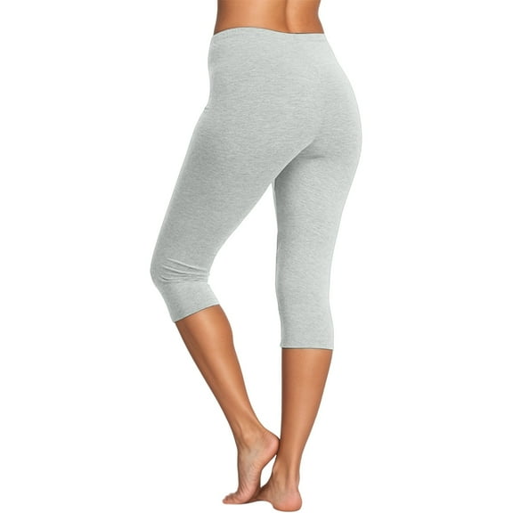 Rhuody Yoga Pants Women High Waisted Yoga Pants Calf Length Workout Leggings Elasticity Waist Sweatpants Adorble Wear Gy1 S