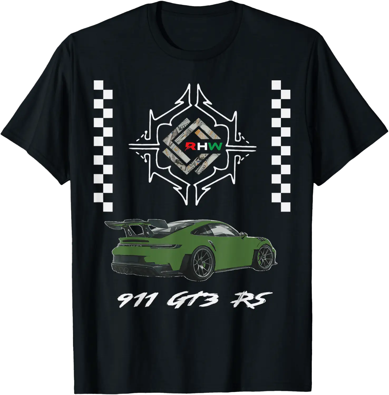 Rhw Motorsport Drift Iconic Racing Car 911 Gt3rs Coin Graphic Design ...