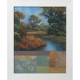 thumbnail image 1 of Rhyan, Vivien 12x14 White Modern Wood Framed Museum Art Print Titled - Shades of Afternoon I, 1 of 4