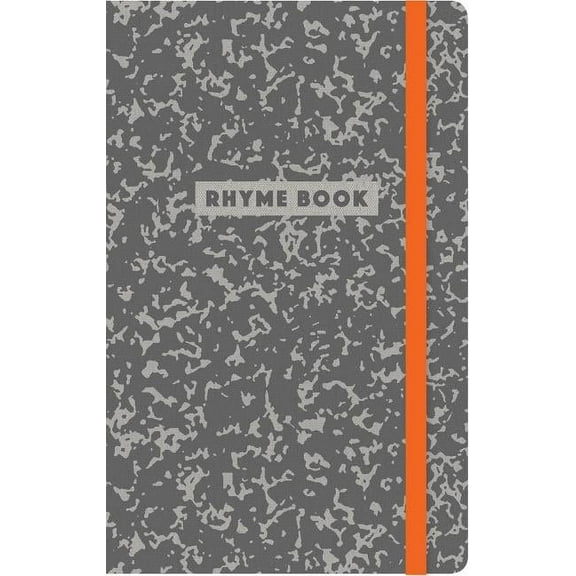 Rhyme Book: A Lined Notebook with Quotes, Playlists, and Rap STATS, (Hardcover)