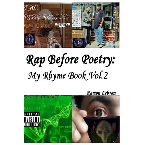 Rap Before Poetry: : My Rhyme Book Vol.2