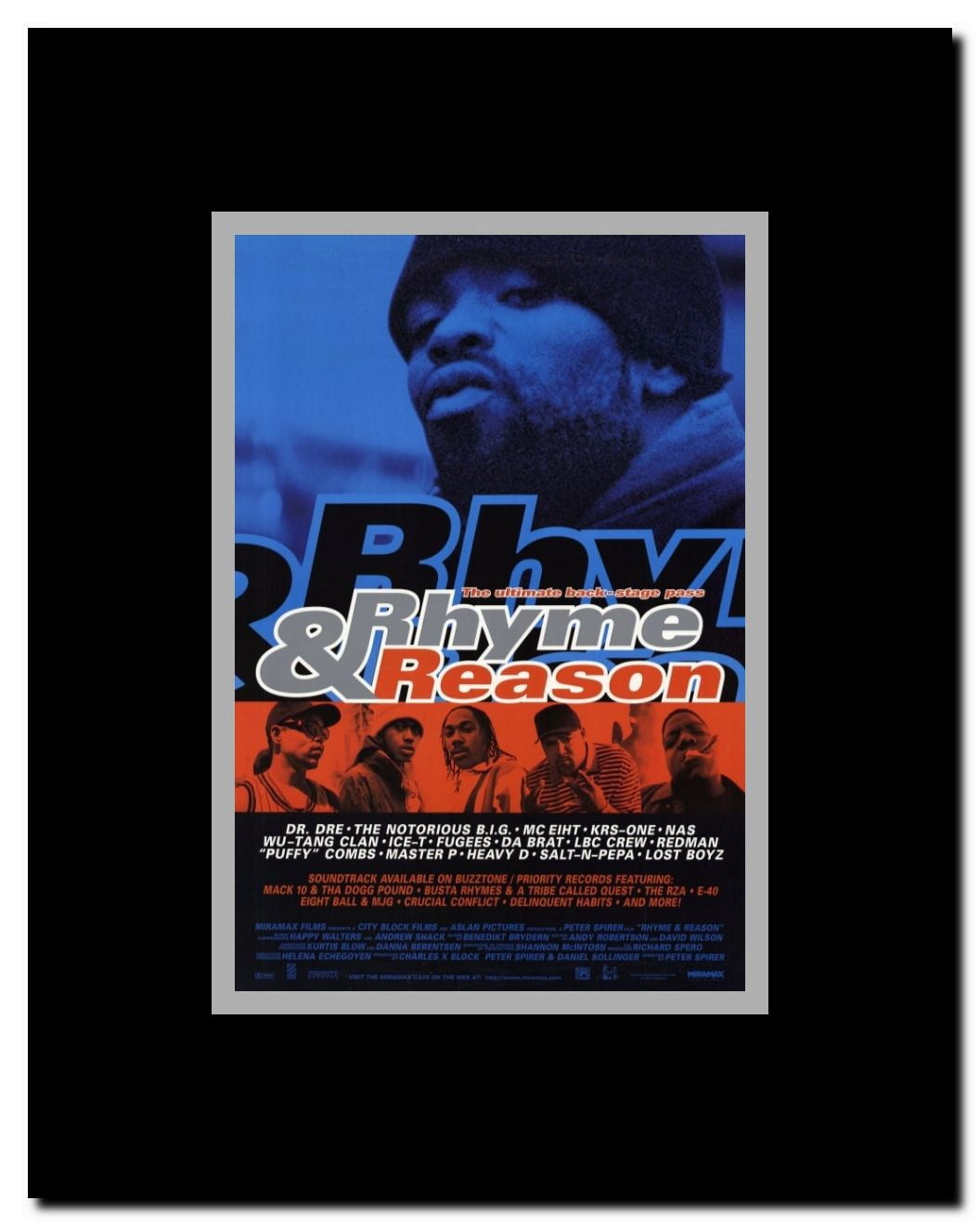 Rhyme & Reason Framed Movie Poster