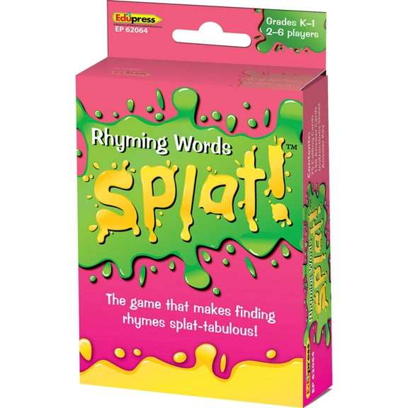 Rhyming Words Splat Game, by Teacher Created Resources