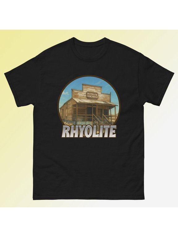 Rhyolite Nevada Design Graphic T-Shirt