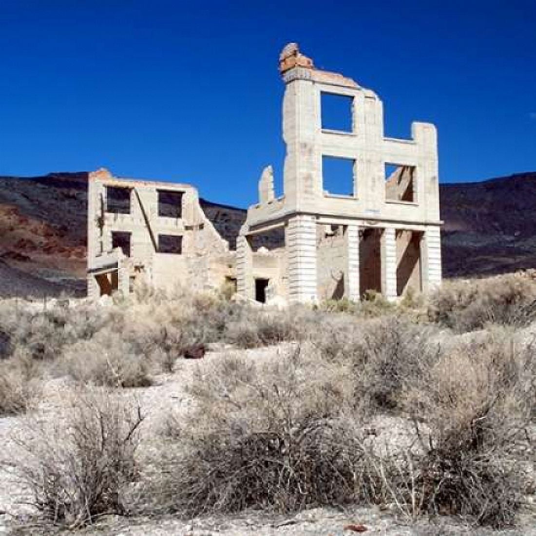 Rhyolite Ruin II Canvas Art - Douglas Taylor (24 x 24)