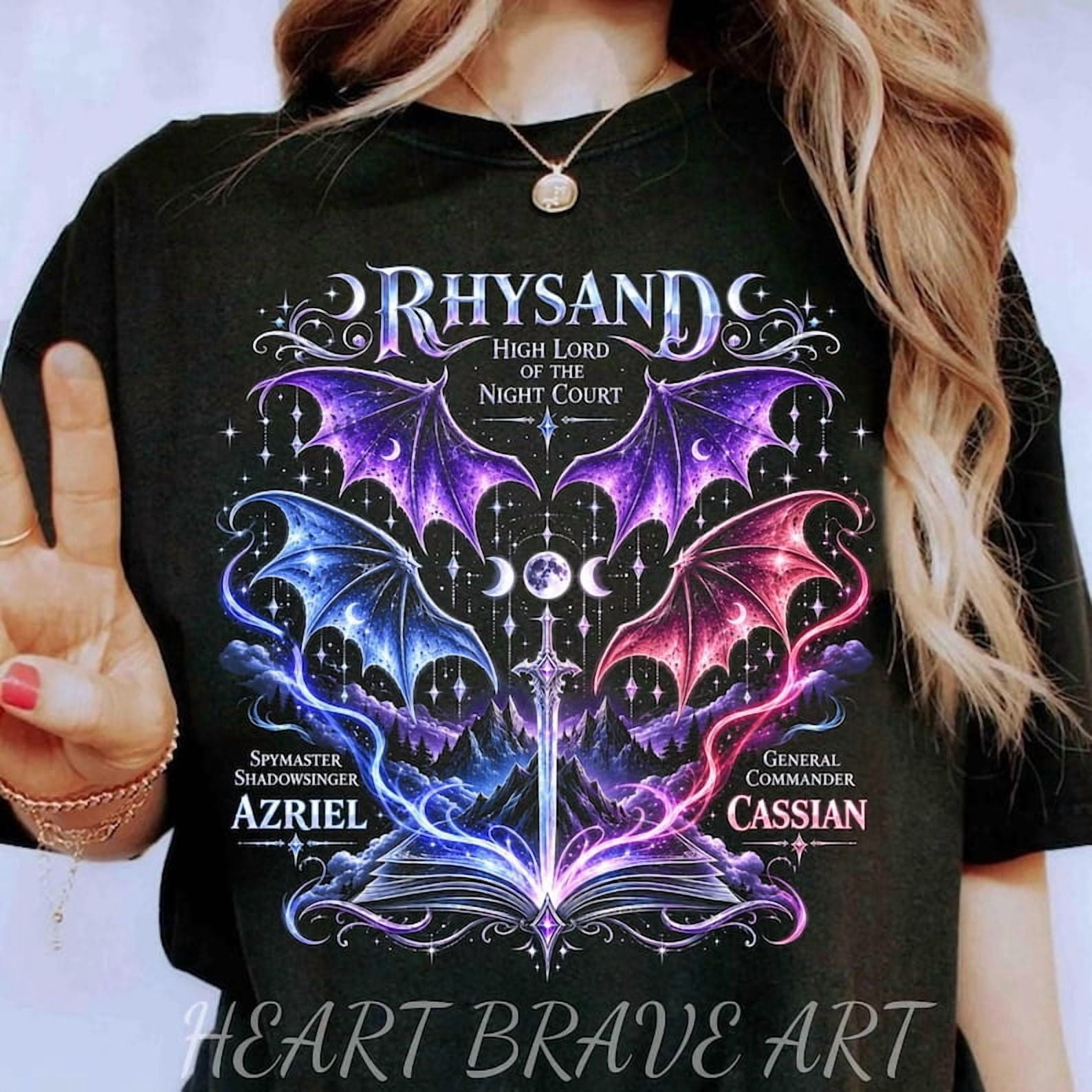 Rhysand Azriel Cassian, The Bat Boys. Acotar Night Court, A Court of ...
