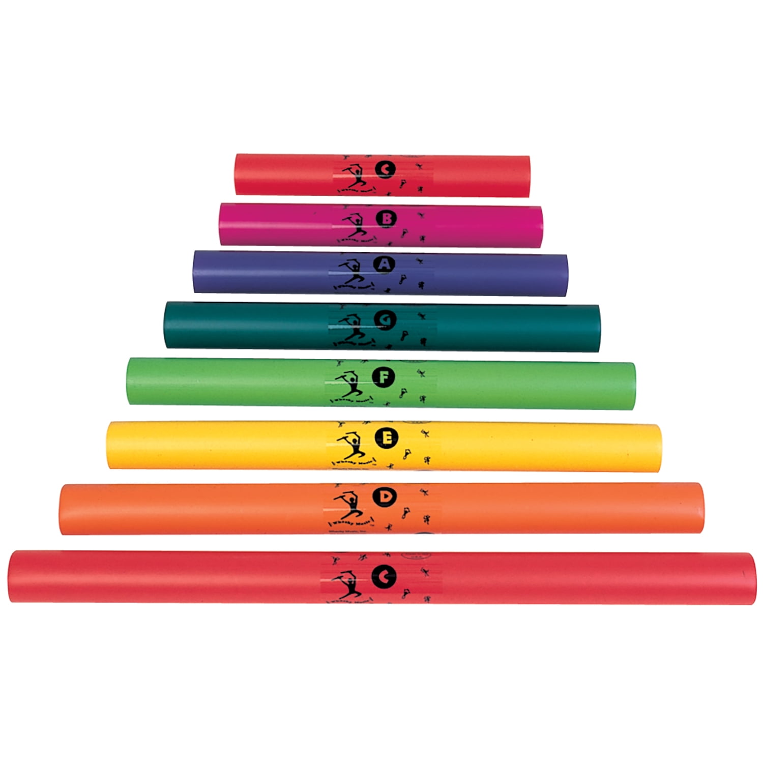 Rhythmic String Instrument Rhythm Band 8-Note Diatonic Musical Instrument Set, 8 Pieces - Walmart.com