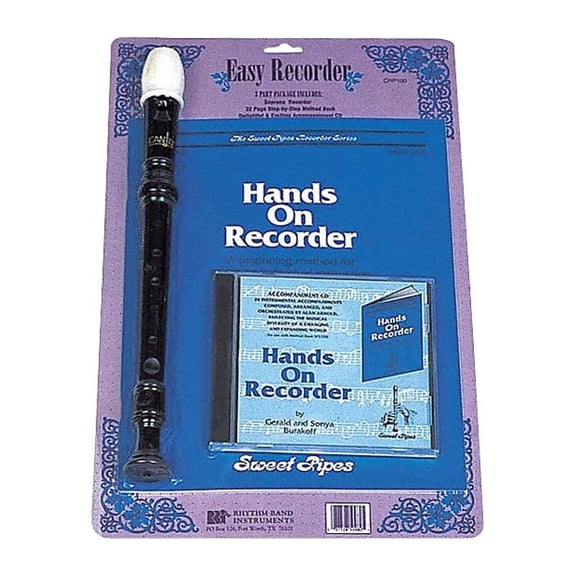 Rhythm Band CRP100 Sweet Pipes Recorder Package