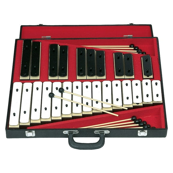 Rhythm Band 25 Note Chromatic Plastic Resonator Bell Set