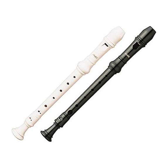 Aulos A303A 3-Piece Soprano Recorder with Baroque Fingering Ivory