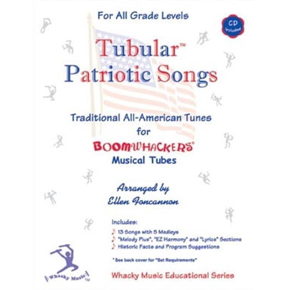 Rhythm Band Instruments EFPA Tubular Patriotic Songs with CD