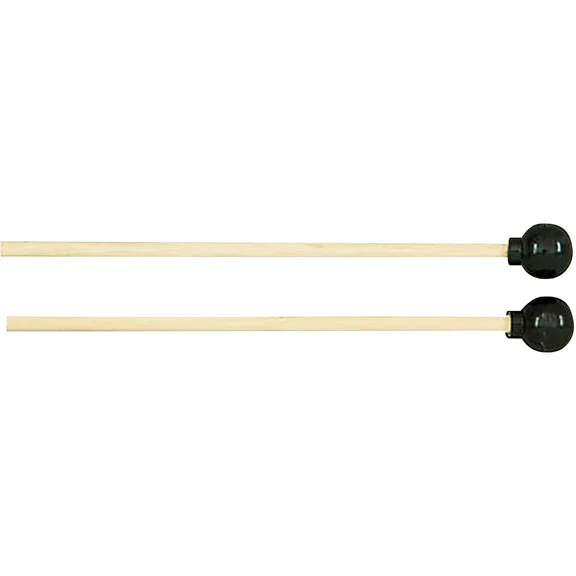 Rhythm Band Medium-Density Rubber Mallets 7 3/4 in. Long, 3/4 in. Diameter, Wood Handle
