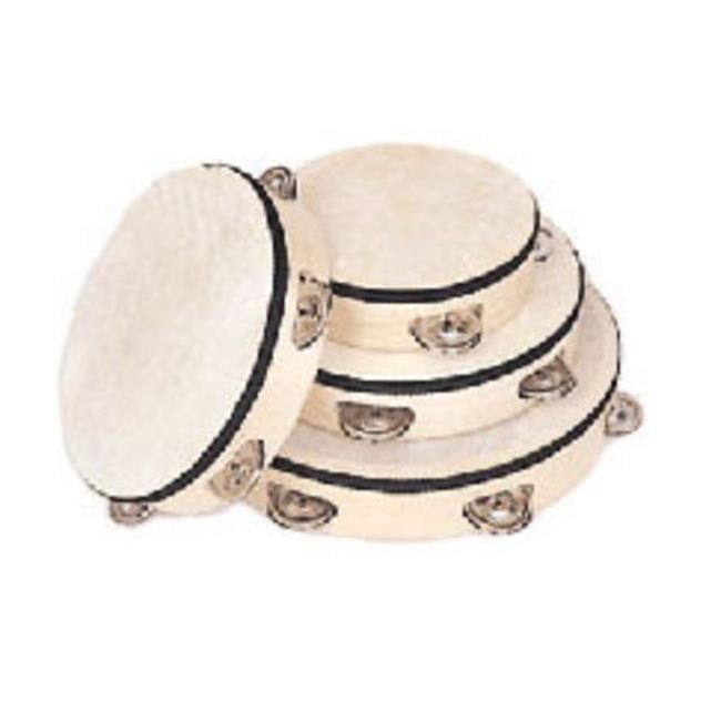 Rhythm Band Instruments RB527 Tambourine - 10 Wood Rim