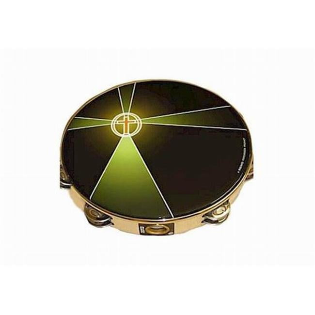 Rhythm Band Instruments TA9106-16 Discod - 6 in. Cross of Glory Tambourine