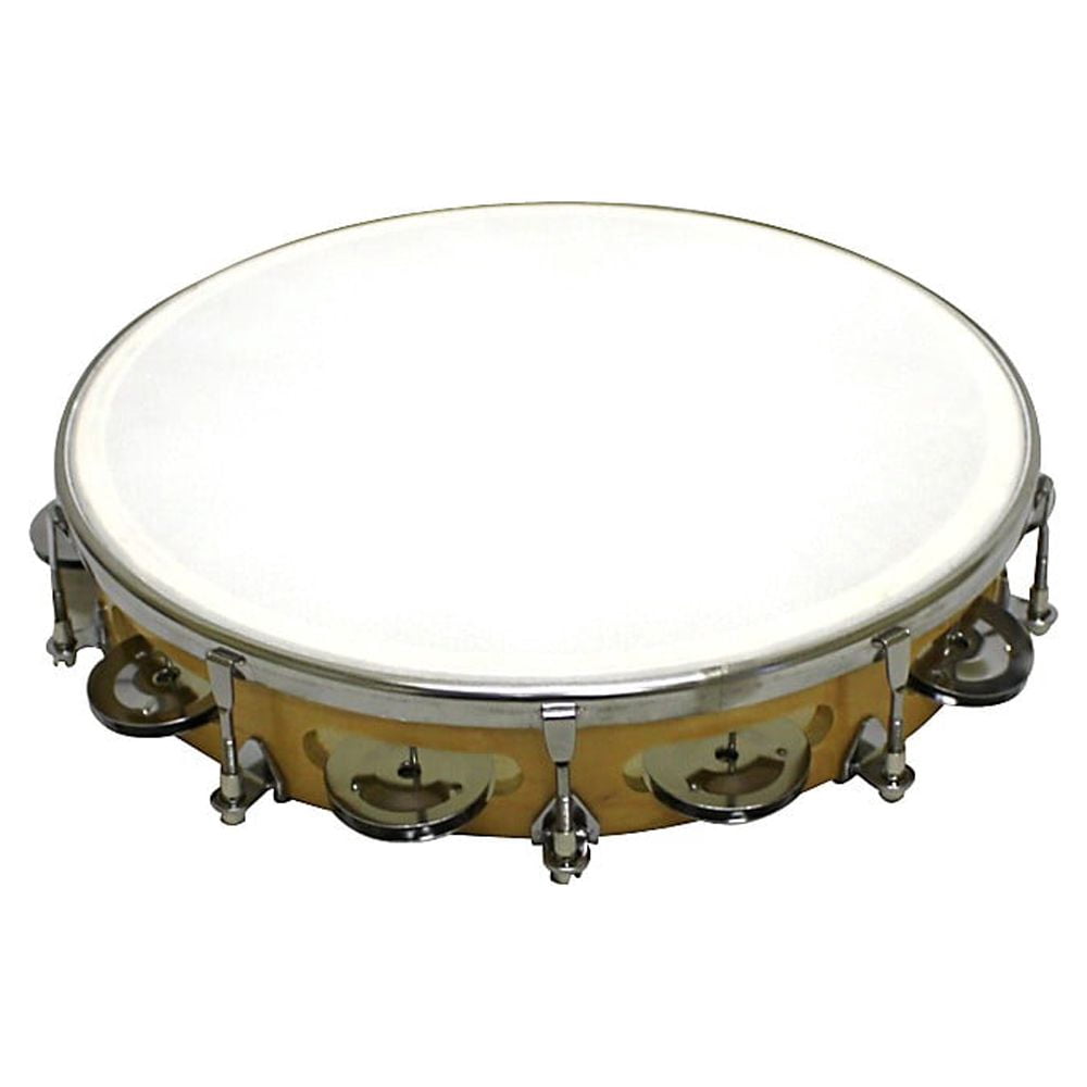 Rhythm Band Tunable Tambourine 9 Pair Jingles Rb930Fj