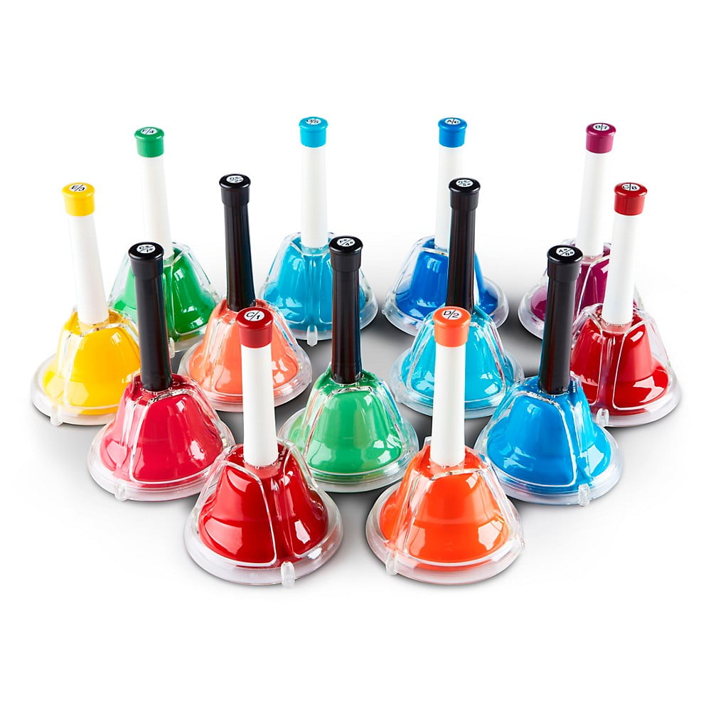 Rhythm Band Kid's Play 13-Note Hand/Desk Bell Set