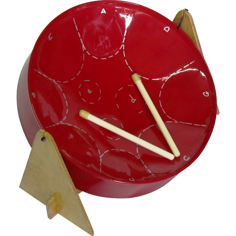 ミニスティールパン　Mini Steel Pan 楽器 Panland Mini C Pan Steelpan, 12 inches, Silver | Caribshopper