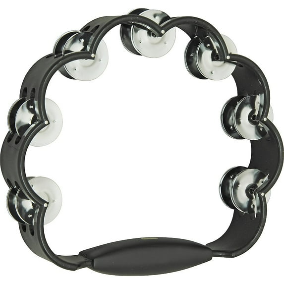 Rhythm Band Peacock Tambourine Black