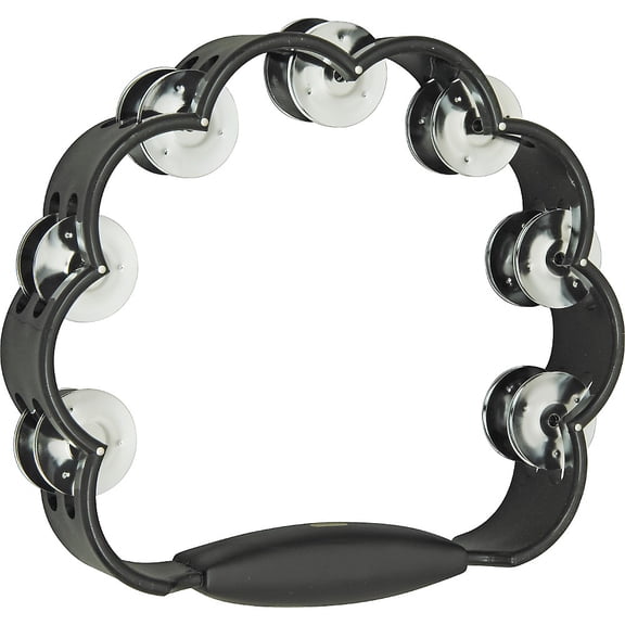 Rhythm Band Peacock Tambourine Black