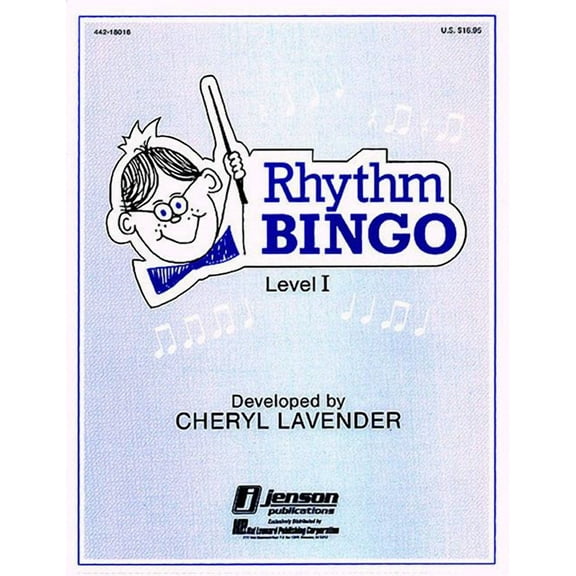Rhythm Bingo Level 1 Fun Music Learning Game for Grades 2-8 Develop Rhythm Skills with Quarter, Eighth, Half, and Whole , (Paperback)