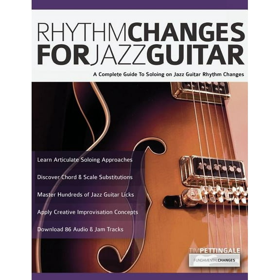 Rhythm Changes for Jazz Guitar (Paperback)
