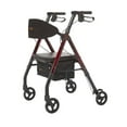 thumbnail image 1 of Rhythm Healthcare Mobility Aids Royal Universal Aluminum 4 Wheel Rollators (Laser Red), 1 of 6